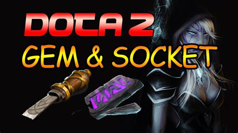 dota 2 items with rare sockets